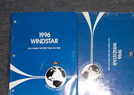 1996 Ford Windstar Van Service Shop Repair Workshop Manual Set W EVTM OEM
