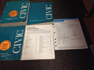 1996 HONDA CIVIC Service Shop Repair Workshop Manual W Bulletin ETM Supplement