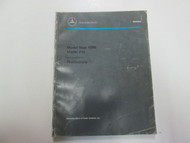 1996 Mercedes Model 210 Prelim Introduction into Service Manual WORN FACTORY OEM