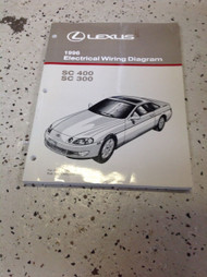 1996 Lexus SC400 SC300 300 SC 400 Electrical Wiring Diagram Manual EWD EVTM