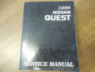 1996 Nissan Quest Service Repair Shop Workshop Manual Factory OEM Book 96