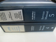 1996 Subaru Legacy 2 Volumes Incomplete Service Repair Shop Manual OEM Books ***