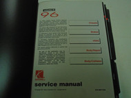 1996 SATURN ALL MODELS Service Shop Repair Manual Volume 2 Binder OEM Book ***
