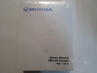 1997 1998 1999 Honda PRELUDE Service Repair Shop Manual FACTORY OEM 99 NEW BOOK