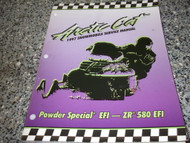 1997 Arctic Cat Powder Special EFI ZR 580 Shop Service Repair Manual x