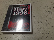 1997 1998 HARLEY DAVIDSON SOFTAIL MODELS Service Shop Manual Set W Owners Bk