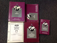 1997 Ford Mustang Gt Cobra Service Shop Manual Set OEM W EVTM + Facts Book OEM