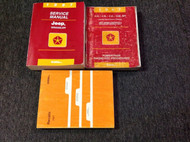 1997 Jeep WRANGLER Service Shop Repair Manual Set W Recall + Powertrain Diag