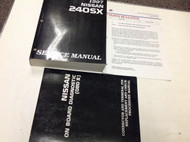 1997 Nissan 240SX Service Repair Shop Workshop Manual Set W Bulletin + OBD II BK