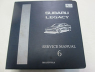 1997 Subaru Legacy Service Manual Volume 6 Repair Shop Factory OEM BOOK Used ***