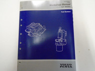 1997 Volvo Penta LK Models Fuel System Shop Service Manual FACTORY OEM Book ***