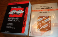 1997 TOYOTA TACOMA TRUCK Service Shop Workshop Repair Manual Set OEM W EWD