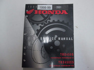 1998 2001 Honda TRX450S ES FOURTRAX FOREMAN S ES Service Manual MINOR WEAR OEM