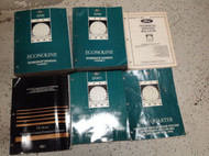 1998 FORD ECONOLINE E SERIES VAN Service Shop Repair Manual Set W EVTM + Supple