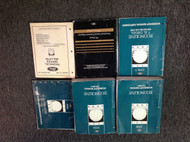 1998 FORD ECONOLINE E SERIES VAN Service Shop Repair Manual Set W EVTM + Diesel