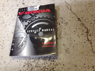 1998 Honda VFR800FI Interceptor Service Workshop Shop Repair Manual Used Worn