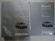 1998 Mazda Millenia Service Repair Shop Workshop Manual SET OEM FACTORY W EWD