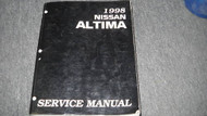 1998 NISSAN ALTIMA Service Shop Repair Workshop Manual OEM 98 FACTORY