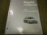 1998 Mazda Millenia Service Repair Shop Manual ENGINE SUPPLEMENT BOOK OEM 98