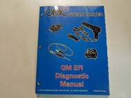1998 OMC Stern Drives GM EFI Diagnostic Workshop Manual BOAT FACTORY OEM BOOK x