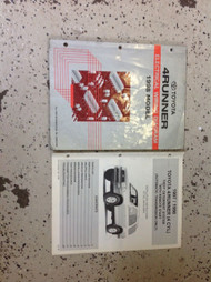 1998 Toyota 4Runner Electrical Wiring Diagram Manual & Remote Start Booklet Set
