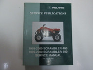 1999 2000 Polaris Scrambler 400 500 Service Repair Workshop Manual NEW