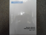 1999 2000 2001 2002 2003 2004 HONDA ODYSSEY VAN Service Shop Repair Manual NEW