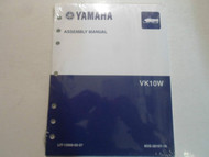 2007 Yamaha VK10W Assembly Manual FACTORY OEM BOOK 07 SNOWMOBILE BRAND NEW
