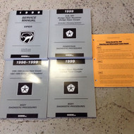 1999 Dodge Viper Coupe Roadster Service Shop Manual Set W Diagnostics + Recall P
