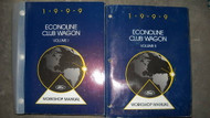 1999 Ford Econoline Club Wagon Service Shop Repair Workshop Manual Set OEM