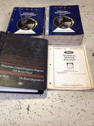 1999 Ford EXPLORER MERCURY MOUNTAINEER Service Shop Repair Manual Set W PCED TSB