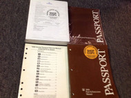 1999 HONDA PASSPORT Service Shop Repair Workshop Manual Set OEM W EWD FE + INDEX