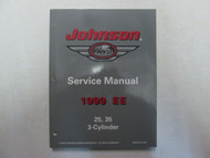 1999 Johnson EE 25 35 3 Cylinder Service Repair Shop Manual Factory OEM ***