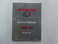 1999 Johnson EE 9.9 thru 30 Service Repair Shop Manual Factory OEM ***
