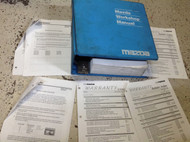 1999 Mazda Protege Service Repair Workshop Shop Manual Set OEM W Bulletins