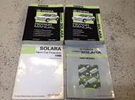 1999 Toyota CAMRY SOLARA Service Shop Repair Manual Set W EWD & Features WD