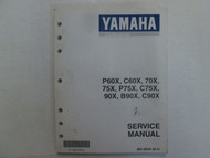 1999 Yamaha Outboards P60X C60X 70X 75X P75X C75X 90X B90X C90X Service Manual