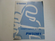 1999 Yamaha PW50M1 Owners Service Manual FACTORY OEM