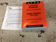 2000 Dodge Ram Truck 1500 2500 3500 Service Shop Repair Workshop Manual Set +