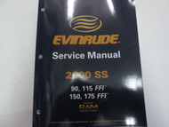 2000 Evinrude SS 90 115 150 175 Service Repair Shop Workshop Manual FACTORY