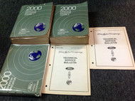 2000 Ford EXPEDITION Lincoln NAVIGATOR Shop Repair Service Manual Set W EWD & TS