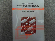 2007 Toyota Tacoma Electrical Wiring Diagram Service shop Manual EWD FACTORY