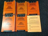 2000 Jeep Grand Cherokee Service Repair Manual Set W Diagnostics + Recall P OEM