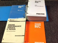 2000 Mazda 626 Service Repair Shop Manual Set W Transaxle Books EWD + Transaxle