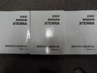 2000 Nissan Xterra Service Shop Repair Workshop Manual Set New