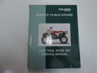 2000 Polaris Trail Boss 325 Service Repair Workshop Manual NEW