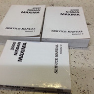 2000 Nissan Maxima Service Shop Repair Workshop Manual Set NEW Factory