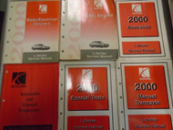 2000 Saturn L Series Service Shop Repair Manual Huge 6 Volume Set OEM Books Used