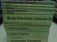 2000 Saturn L Series Service Shop Repair Manual Huge 12 Volume Set OEM Books ***