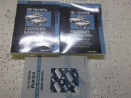 2000 Toyota Rav4 Service Shop Repair Workshop Manual Set W EWD OEM Factory